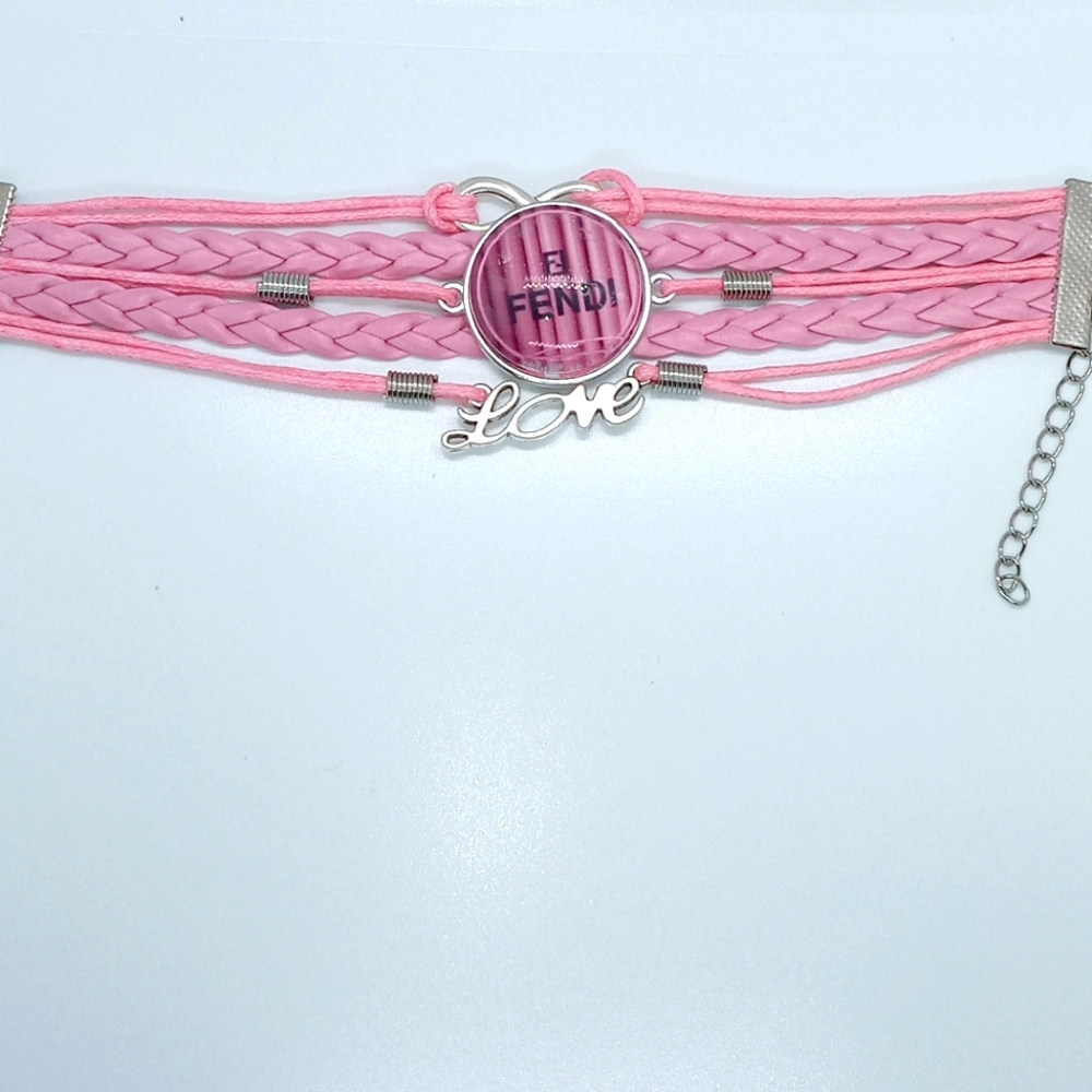 Faux Pink Bracelet